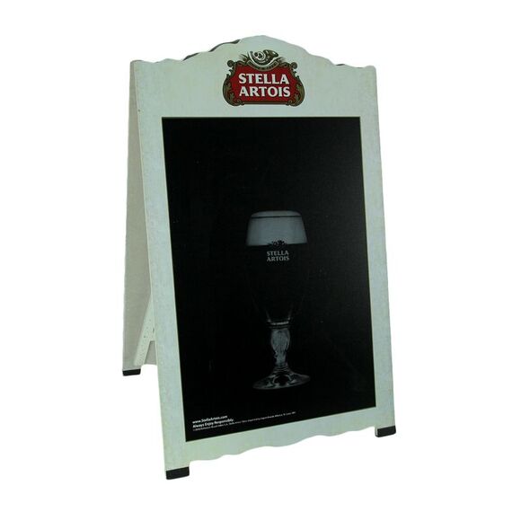 Stella Artois Pilsner Beer Double Sided Chalkboard Sandwich Board